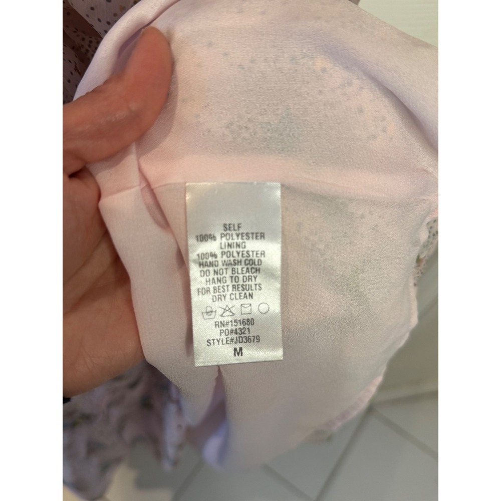 Storia Blush Pink Star Print Maxi Dress M Celestial Tiered Cottagecore Boho - Picture 6 of 8